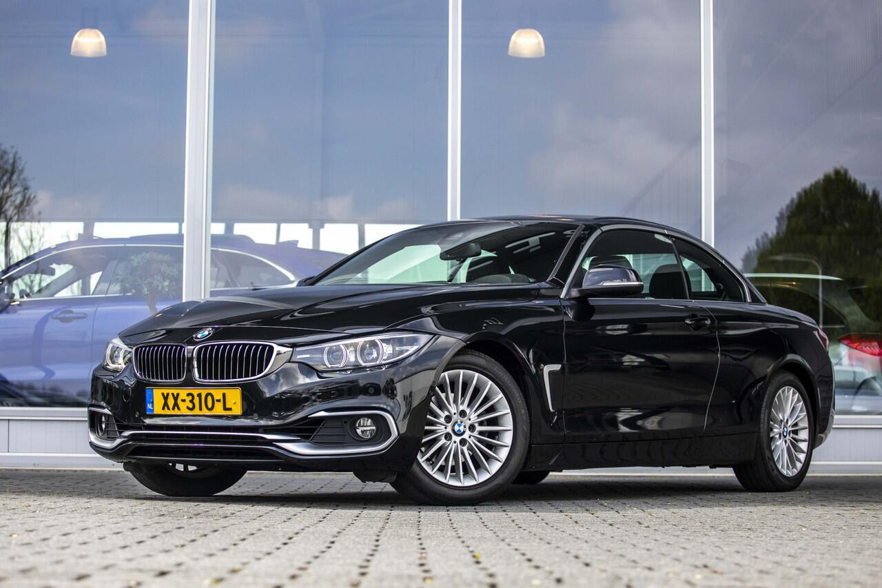 BMW 4-SERIE Cabrio 420i High Executive | Nekverwarm. | Camera | NL Auto
