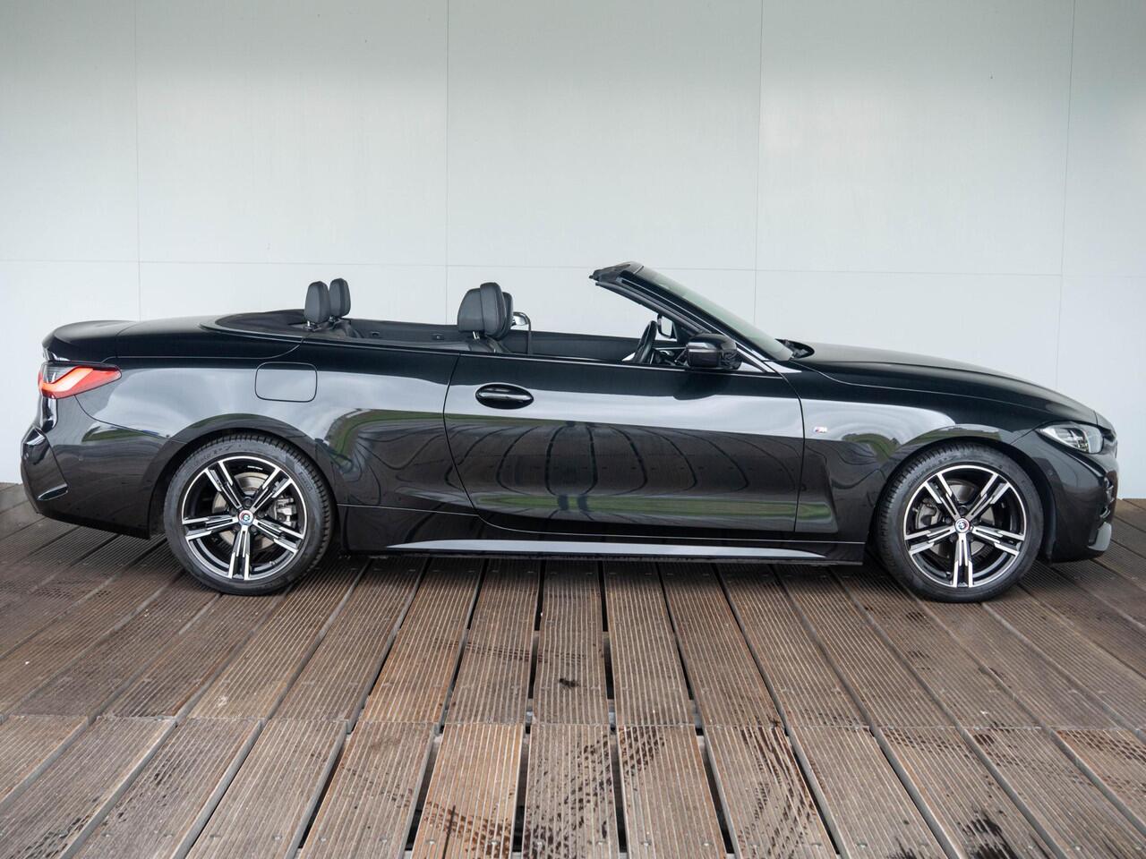 BMW 4-SERIE Cabrio 420i | M Sportpakket | Stuurwielverwarming | Adaptief M Onderstel | Driving Assistant | HiFi | Comfort Access