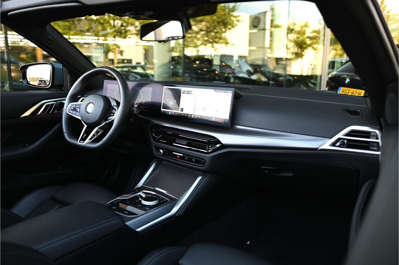 BMW 4-SERIE Cabrio 430i xDrive M Sport Automaat / Achteruitrijcamera / Comfort Access / Adaptieve LED / M Sport onderstel / Stoelverwarming / Widescreen Display