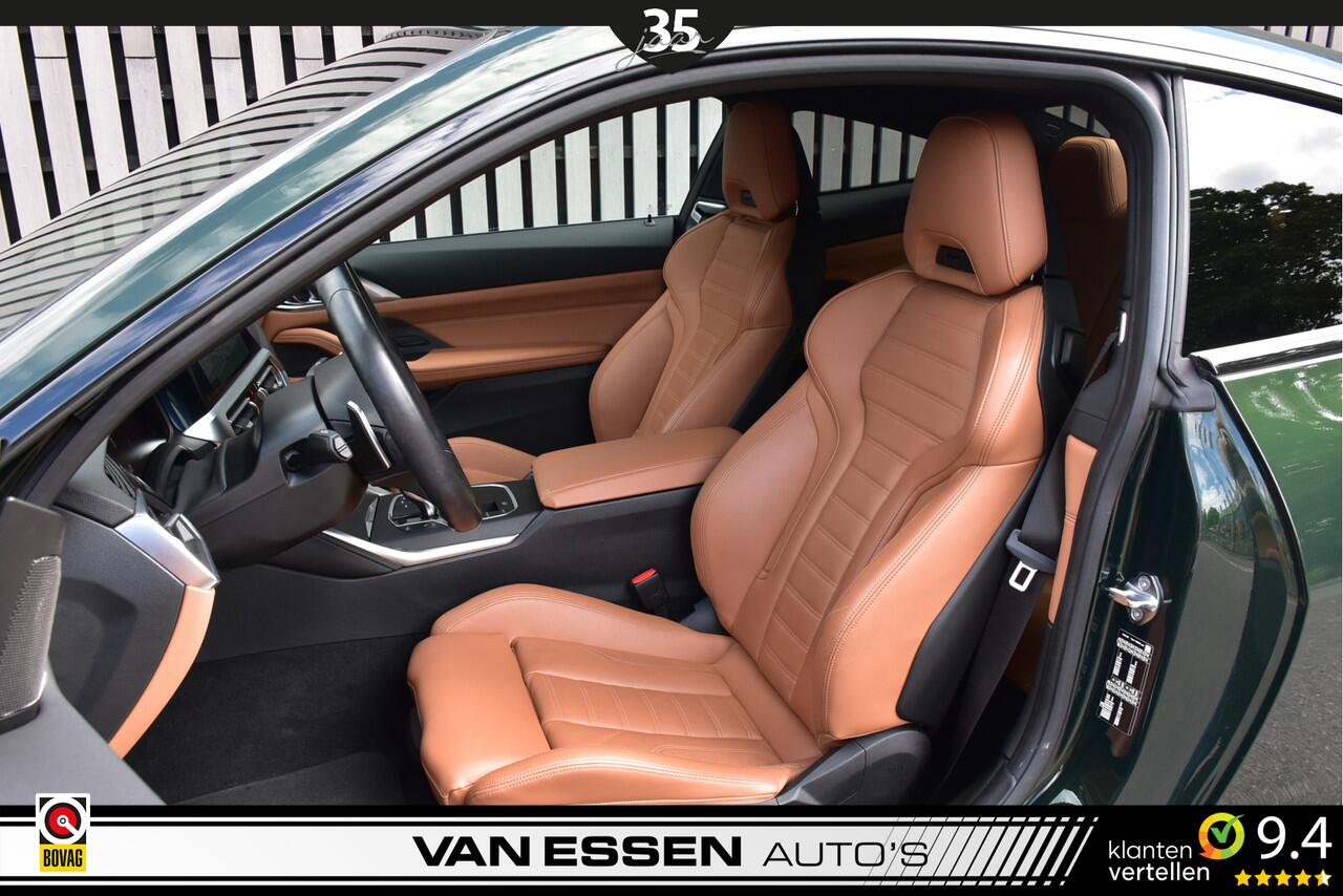 BMW 4-SERIE Coupé 420i High Executive M-Sport Laser Stuurverw. Sportzetels H&K Memory Uniek!