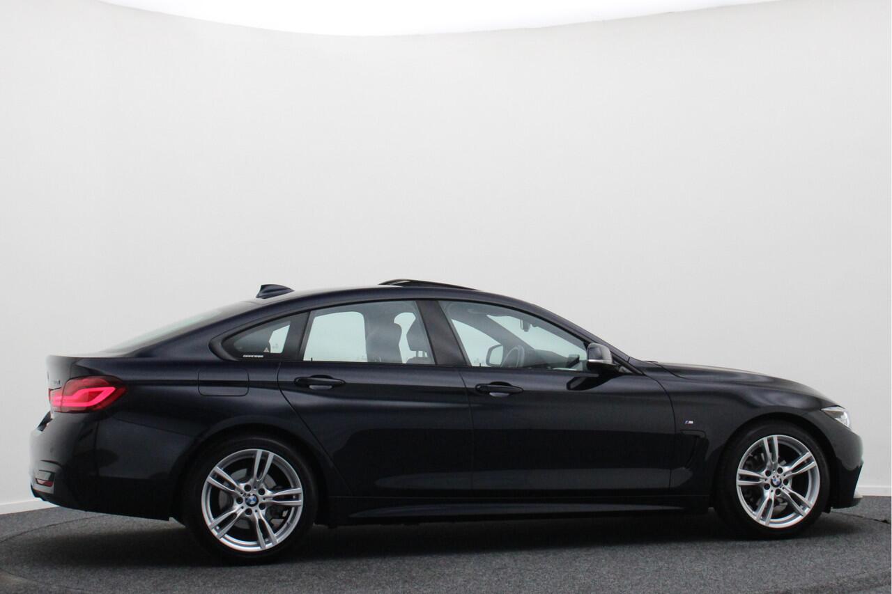 BMW 4-SERIE Gran Coupé 418i Executive Edition M Sport Leer, Schuif-/Kanteldak, Head-Up, Camera, Navigatie, PDC