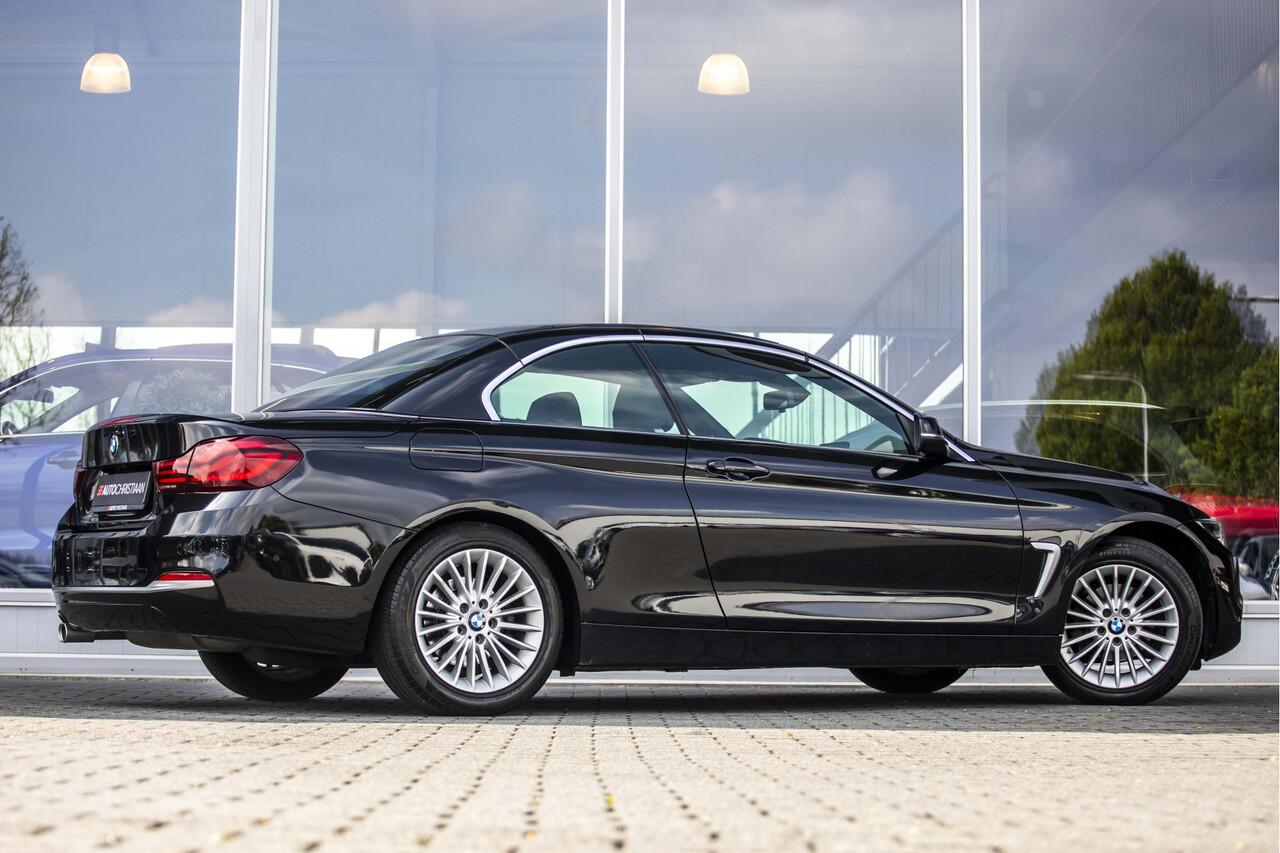 BMW 4-SERIE Cabrio 420i High Executive | Nekverwarm. | Camera | NL Auto