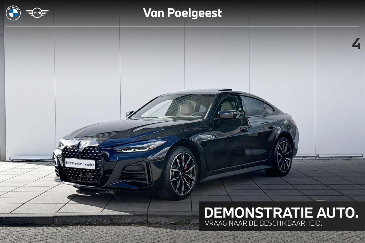 BMW 4-SERIE Gran Coupé 420i High Executive M Sportpakket Pro / Harman Kardon / Glazen Schuifdak / Comfort Access / Elektrisch Verstelbare Stoelen / Adaptieve Cruise / Comfort Acces / 19 Inch / Selections