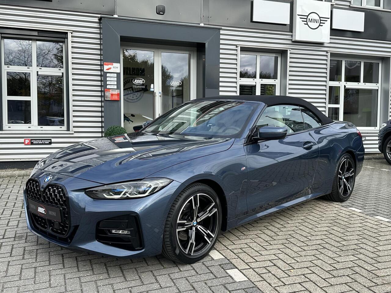 BMW 4-SERIE Cabrio 420i High Executive M-Sport | Laser | Curved | Head up | Keyless entry&go