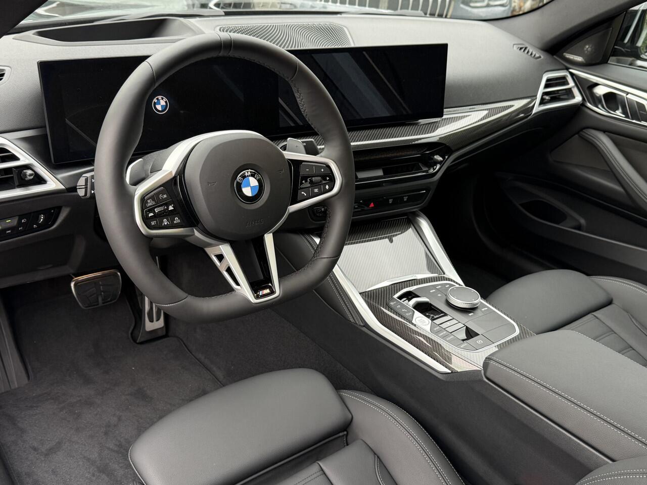 BMW 4-SERIE Coupé 420i | M-Sport Pro | 19'' | S/k-dak | Harman/Kardon | Park. Plus | Driv. Prof. | Head-Up | Comf. Acc. | Elek. achterklep | Laser achterlicht | Stuur + Stoelverw. | Adapt. LED