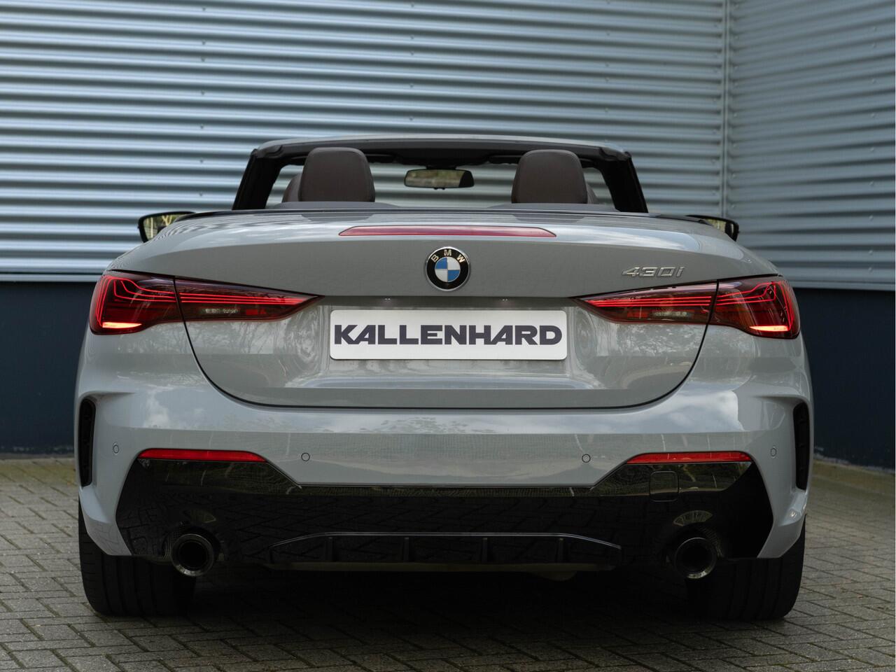 BMW 4-SERIE Cabrio 430i xDrive M-Sport Pro - Widescreen - Camera - Hifi - Stoelverwarming