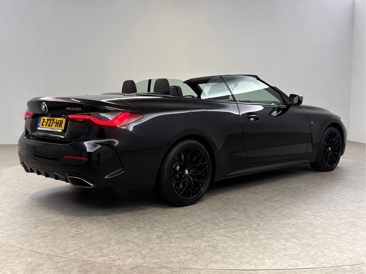 BMW 4-SERIE M440i xDrive 374PK M-pakket High Executive | Cabrio | BMW Laser | Memory | Curved Display | H/K | HuD | Sfeer | 360°