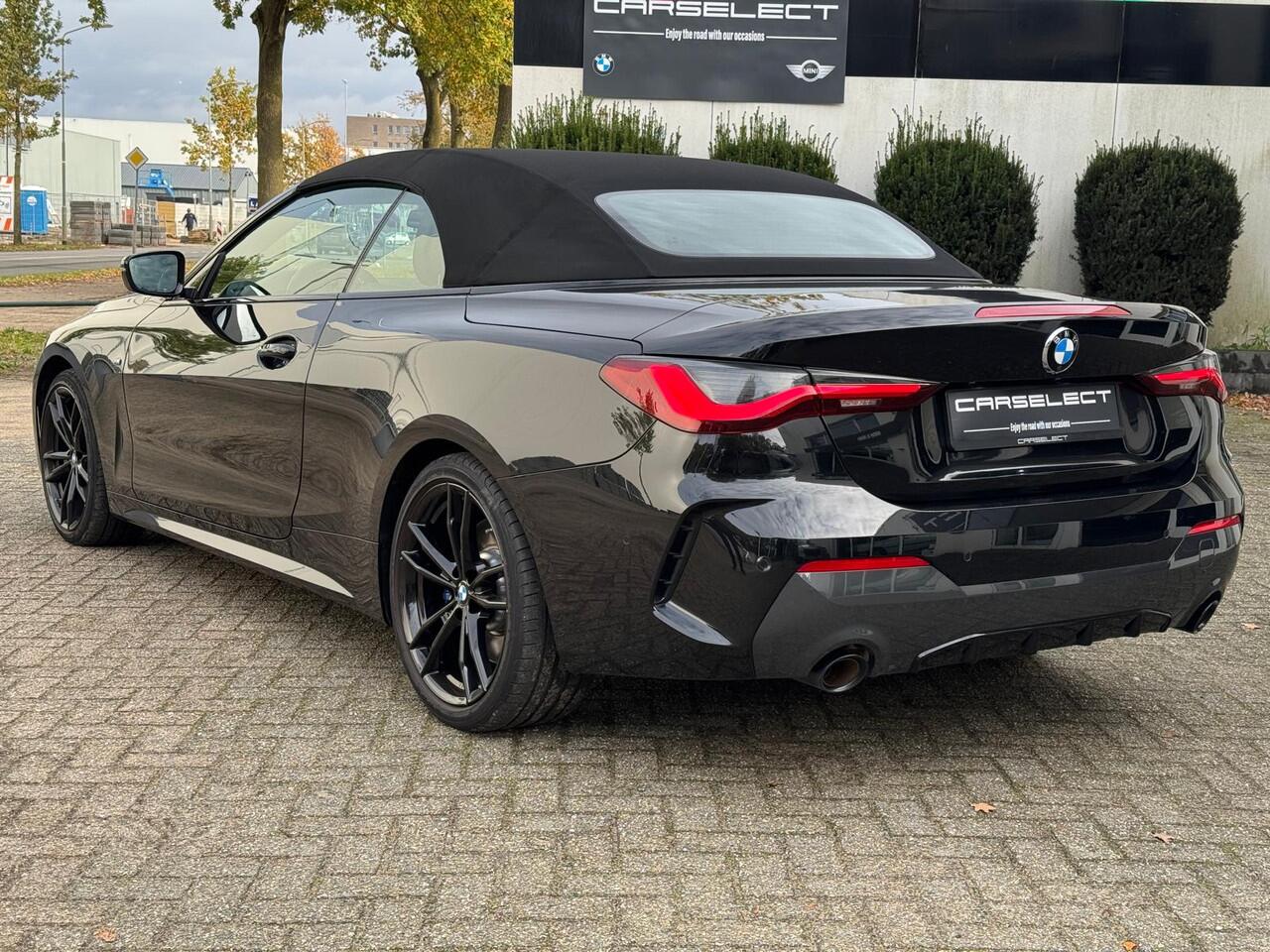 BMW 4-SERIE Cabrio 430i High Executive Cabriolet M Sport | Volledige uitvoering . Een proefrit levert het bewijs. Neem contact op en we maken een afspraak!