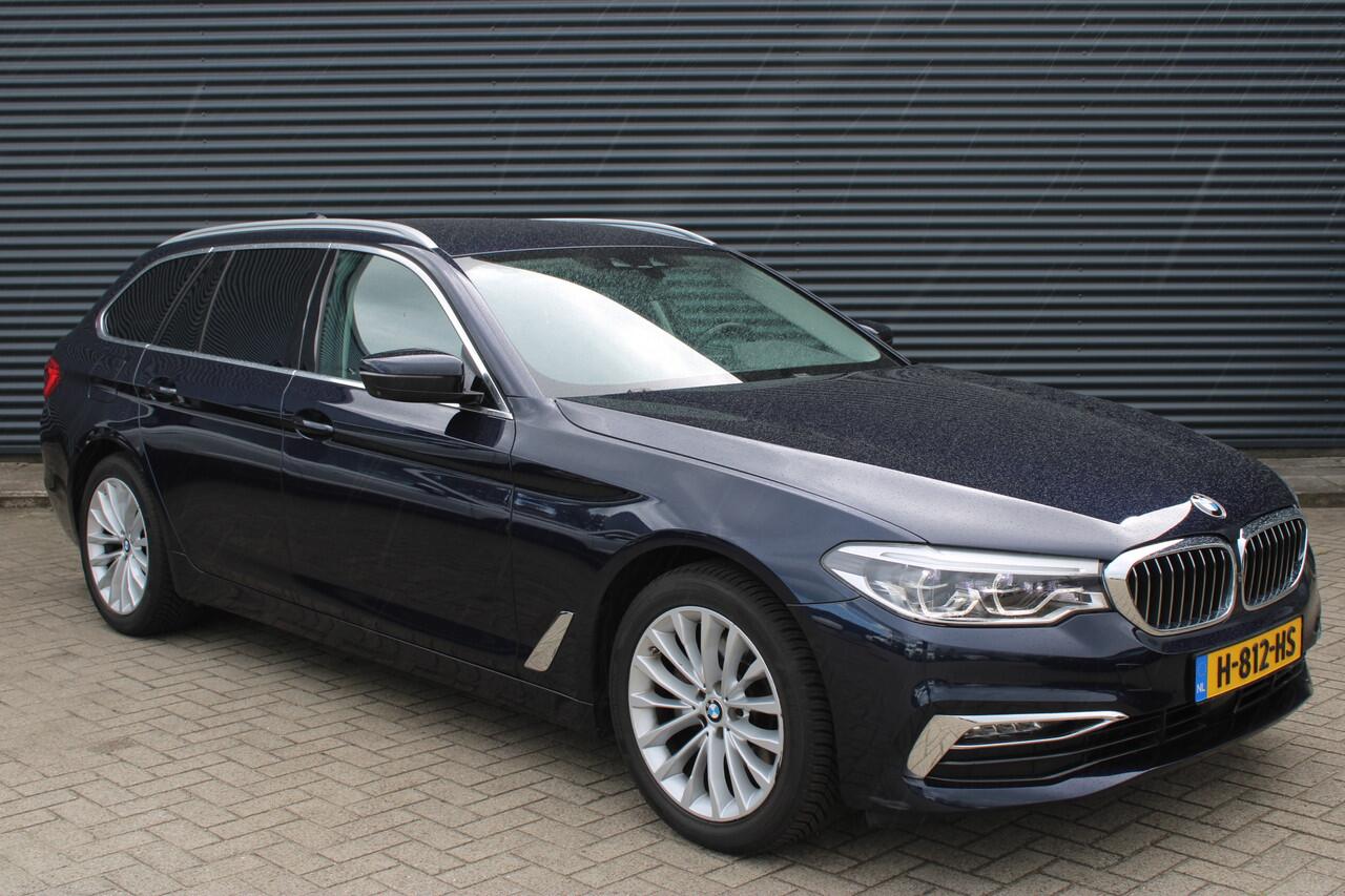 BMW 5-SERIE Touring 520i Luxuryline Full-Led Comfort-Zetels Dakota-Leer 360-Camera