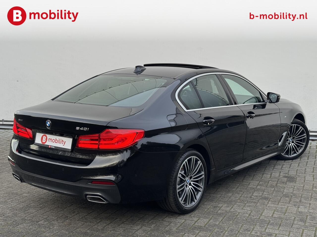 BMW 5-SERIE 540i xDrive High Executive Schuif/Kanteldak Trekhaak | Driving Assistant Plus | Head-Up Display | Parking Assistant Plus | Stuur/Stoel+Achterbankverwarming | Comfortstoelen