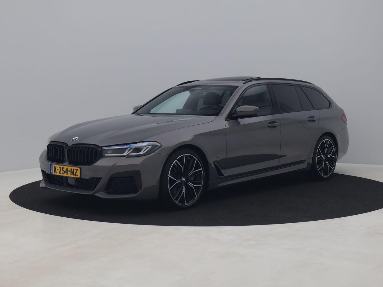 BMW 5-SERIE Touring 540i xDrive High Executive Edition | PANO | 360° | ADAPTIVE | HUD | LASER | H&K | MEMORY | STOELVENT. | STOEL- EN STUURVERW. | TREKHAAK