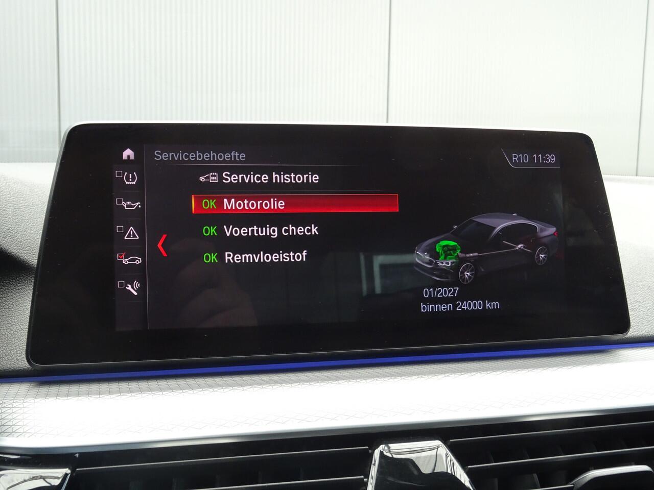 BMW 5-SERIE 520i High Executive * LEER * M-PAKKET * DEALER ONDERH. !!