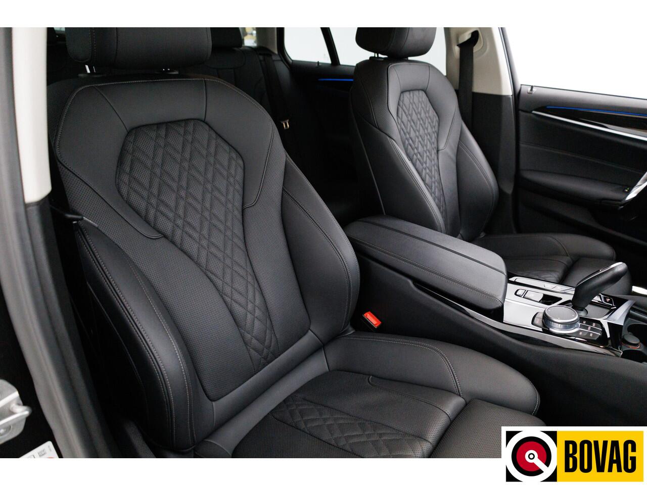 BMW 5-SERIE Touring 530e xDrive M-Sport 293 PK | Laser Led | Leder | Camera | All season | Head-up | Elec. klep PDC V+A, Driving assistant, Adaptive Cruise, Displaysleutel