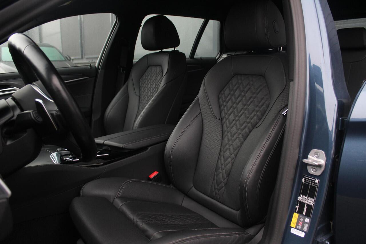 BMW 5-SERIE Touring 530e M-Sport | Stuur en Stoelverwarming | HUD | Elektrische stoelen | Sfeerverlichting