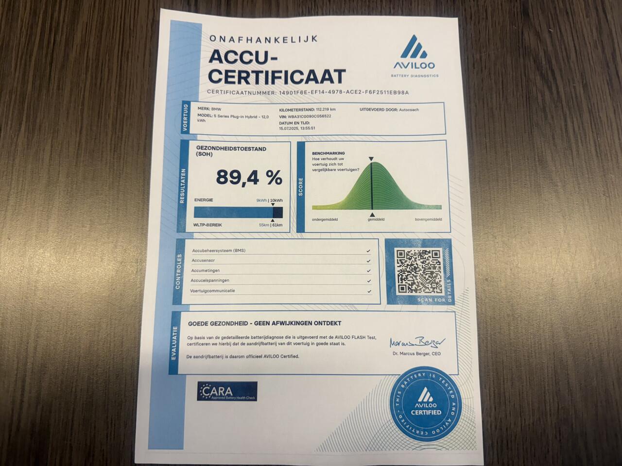 BMW 5-SERIE Touring 530e xDrive M-Sport PANO/HEAD-UP/ADAPTIVE-CHASSIS/ALCANTARA/CAMERA/LIVE-COCKPIT PRO/DAB/STANDKACHEL/SHADOW-LINE/18"/RECENT OH BEURT GEHAD BIJ BMW DEALER