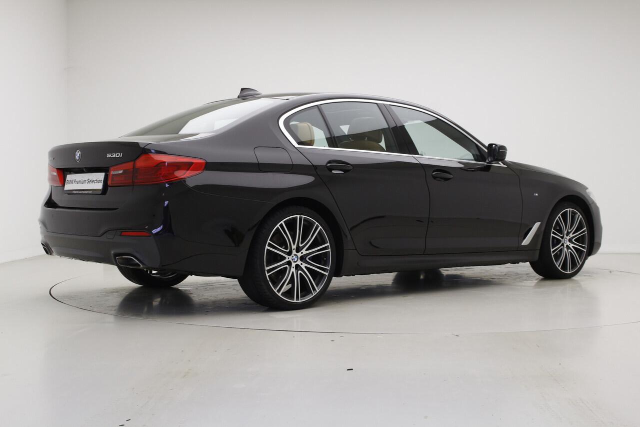 BMW 5-SERIE 530i xDrive Individual | Driving Assistant Plus | Stoelventilatie | M-Sport | Lederen Dash | Schuifdak | 20" | Harman Kardon |