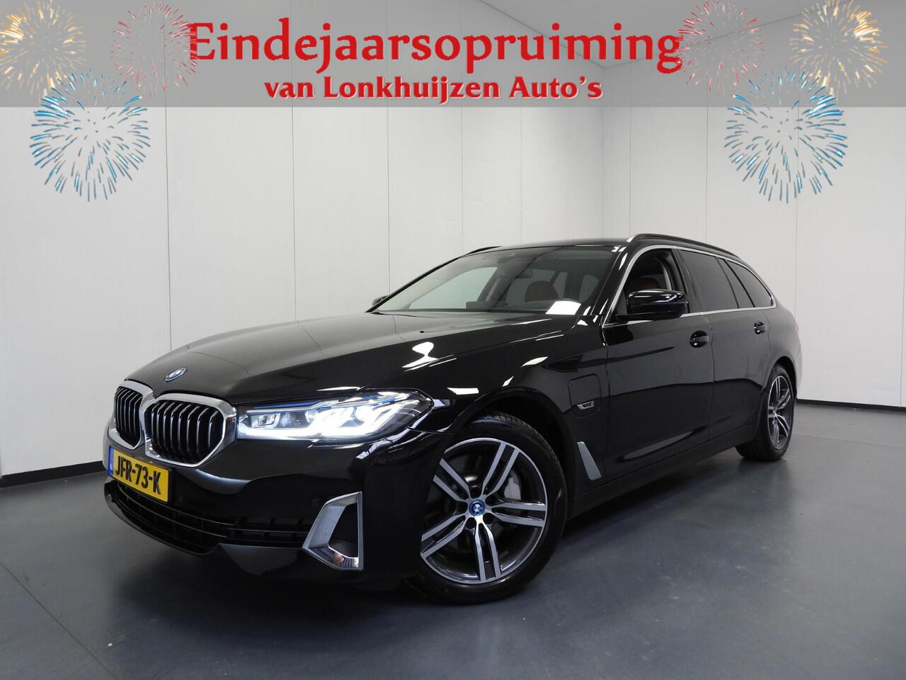 BMW 5-SERIE Touring 530e Luxury Line NAVI/LEER/LASER LED/TREKH./18"LMV!
