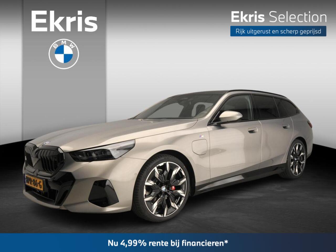 BMW 5-SERIE Touring 530e | M-Sportpakket | LED | Leder | HUD | Trekhaak | Schuifdak | Active cruise | DAB | Harman-kardon sound | Alu 21 inch | Ekris Selection