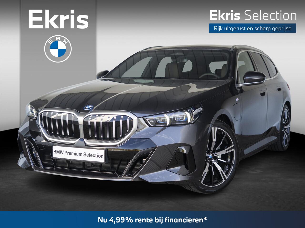 BMW 5-SERIE Touring 530e | M Sportpakket | Travel Pack | Verwarmd Stuurwiel | Harman-Kardon | Elektrisch Verwarmde Voorstoelen | 20'' | Ekris Selection