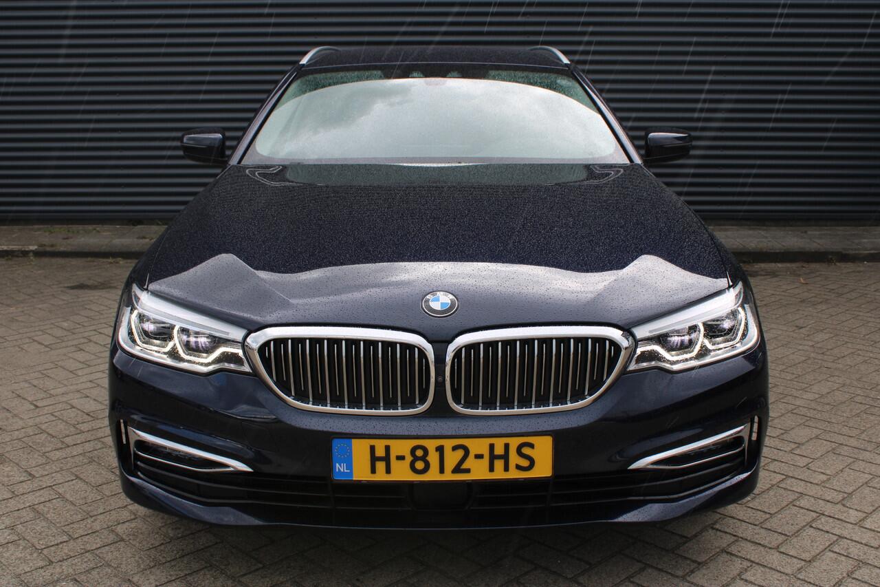BMW 5-SERIE Touring 520i Luxuryline Full-Led Comfort-Zetels Dakota-Leer 360-Camera