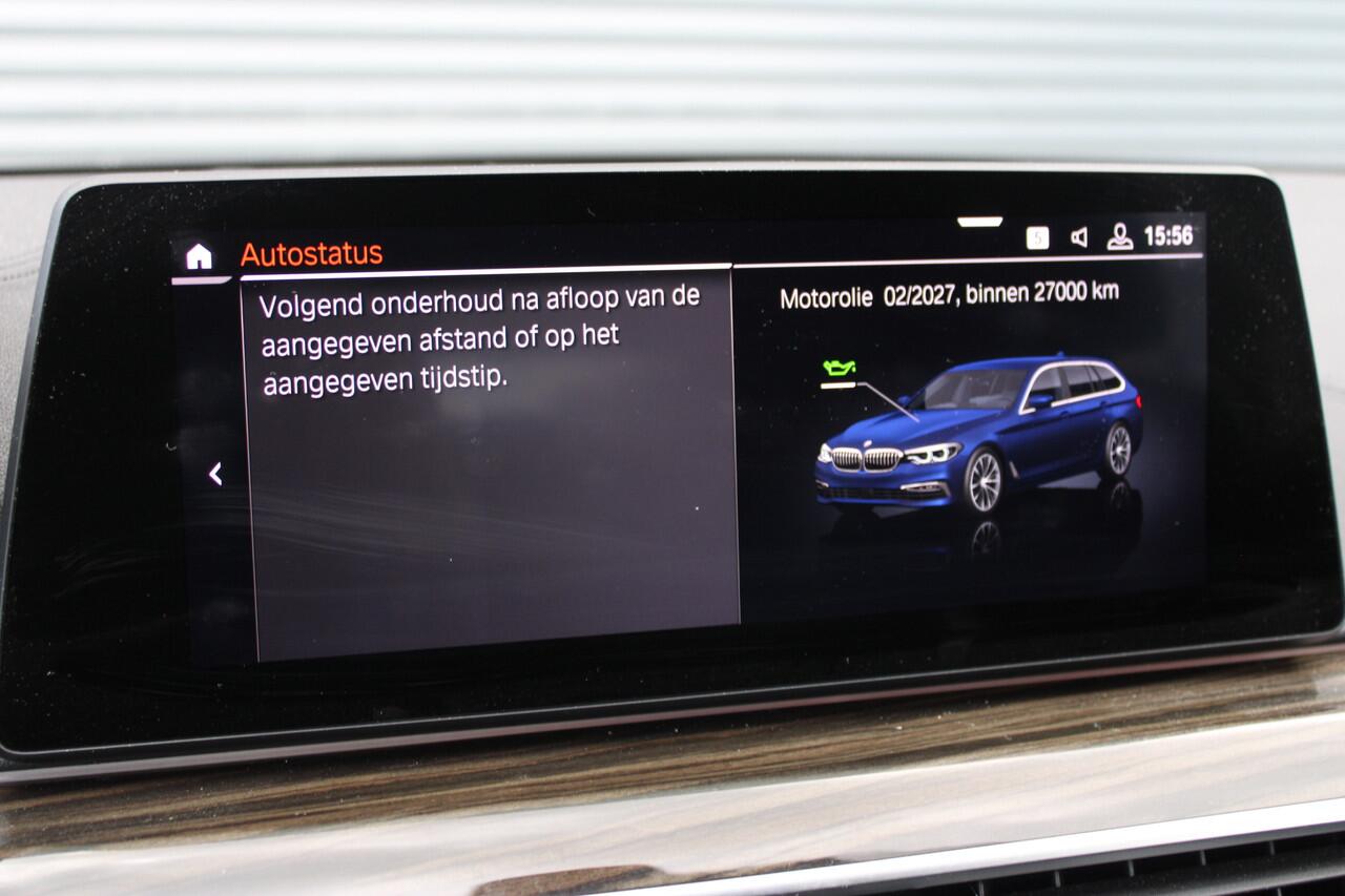 BMW 5-SERIE Touring 520i Luxuryline Full-Led Comfort-Zetels Dakota-Leer 360-Camera