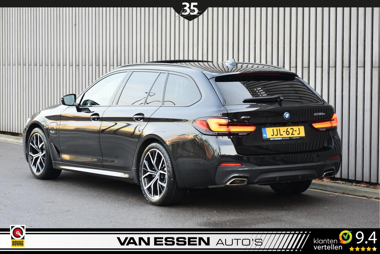 BMW 5-SERIE Touring 530e xDrive Business Edition Plus M-Sport Pano Leder Camera ACC H&K Auto-Hold!