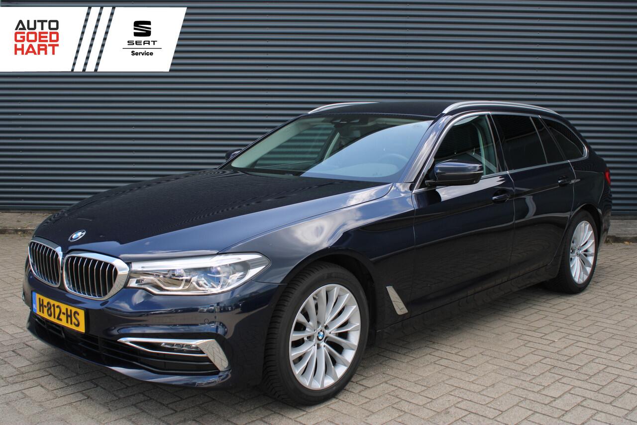 BMW 5-SERIE Touring 520i Luxuryline Full-Led Comfort-Zetels Dakota-Leer 360-Camera