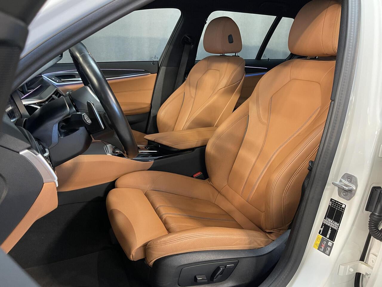 BMW 5-SERIE Touring 530e xDrive High Executive M Sport 18"/Laser LED/Leder/Head-up/Keyless/Trekhaak/Stoelverwarming/Adaptieve cruise/Dodehoek/Camera/Apple Carplay & Android Auto/HiFi