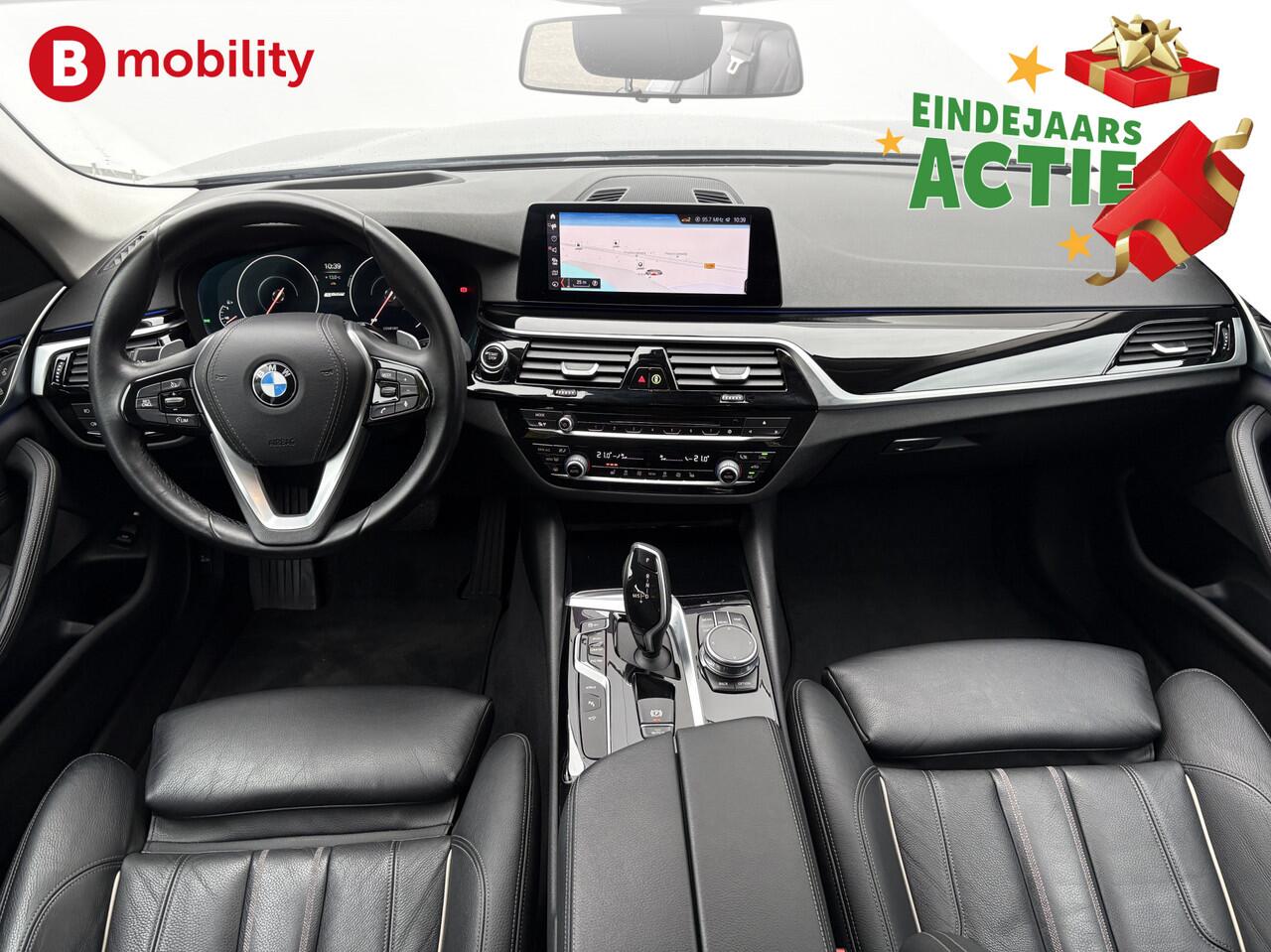 BMW 5-SERIE 530e iPerformance High Executive Trekhaak Achteruitrijcamera | Head-Up Display | Driving Assistant | Leer