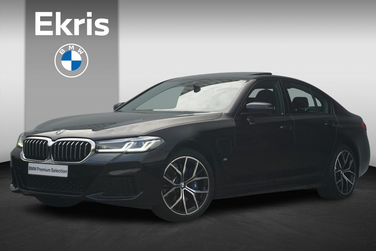 BMW 5-SERIE Sedan 520e M Sportpakket | Schuif-kanteldak | Comfortstoelen | Head-Up | BMW Laserlight | HIFI | Elektrische Stoel en Stuurwiel verwarming