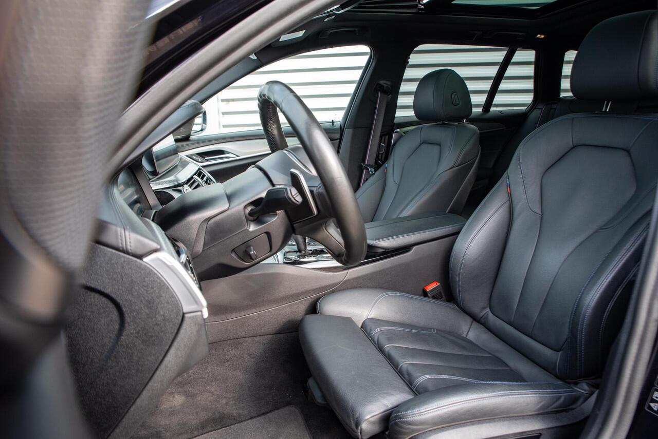 BMW 5-SERIE Touring M550d xDrive High Executive Panodak Adapt. cruise 360Cam