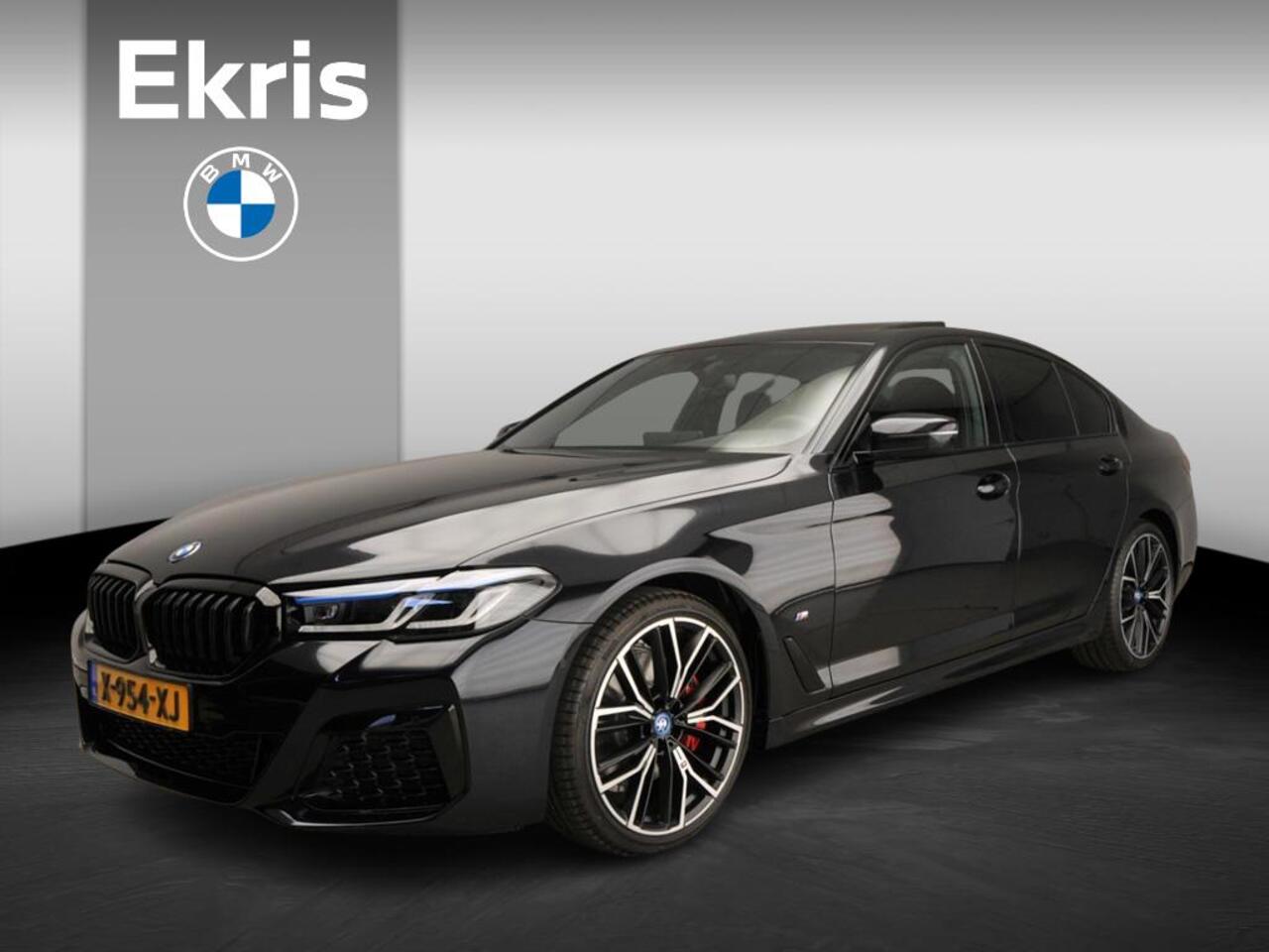 BMW 5-SERIE Sedan 530i | M-Sportpakket | Laserlicht | Leder | Navigatie | Schuifdak | Trekhaak | DAB | Hifi speakers | Alu 20 inch