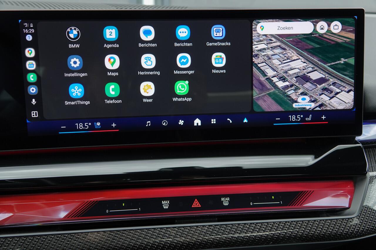 BMW 5-SERIE 550e 490Pk Aut. | Plug in Hybride | X-Drive | Shadowline | M-Sport | Head Up Display | Bowers en Wilkins Sound | Panoramadak | 21''