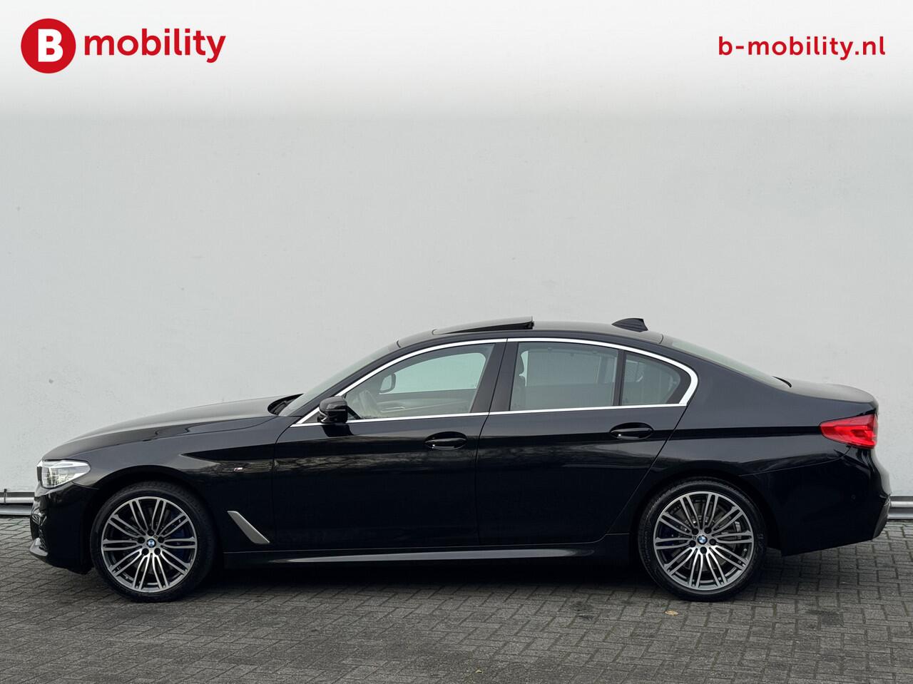 BMW 5-SERIE 540i xDrive High Executive Schuif/Kanteldak Trekhaak | Driving Assistant Plus | Head-Up Display | Parking Assistant Plus | Stuur/Stoel+Achterbankverwarming | Comfortstoelen