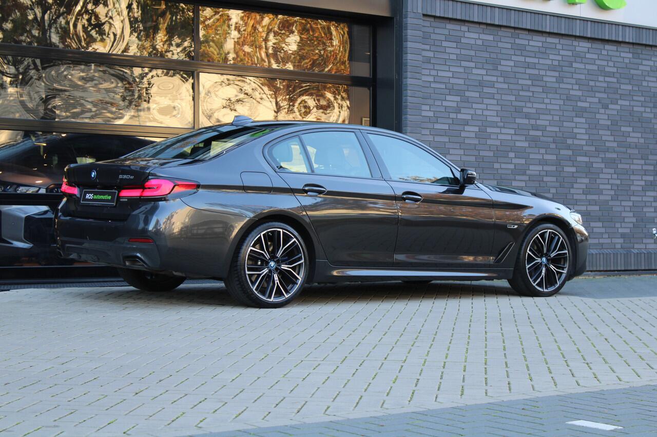 BMW 5-SERIE 530e Business Edition Plus | M-SPORT | BTW | PANO | H/K | HUD | 360 | KEYLESS | STUURVERW | ADAPTIEF ONDERSTEL |