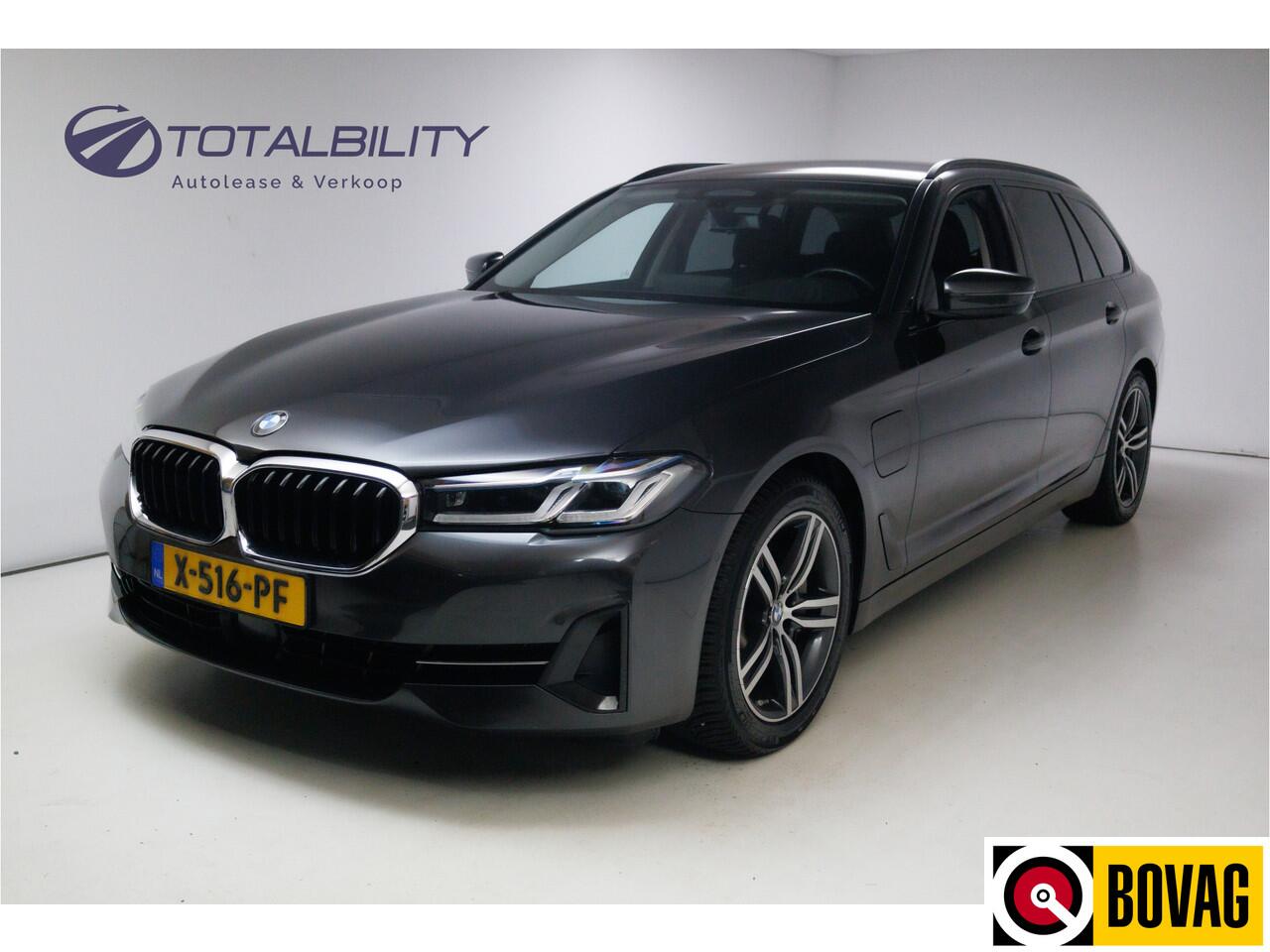 BMW 5-SERIE Touring 530e xDrive M-Sport 293 PK | Laser Led | Leder | Camera | All season | Head-up | Elec. klep PDC V+A, Driving assistant, Adaptive Cruise, Displaysleutel