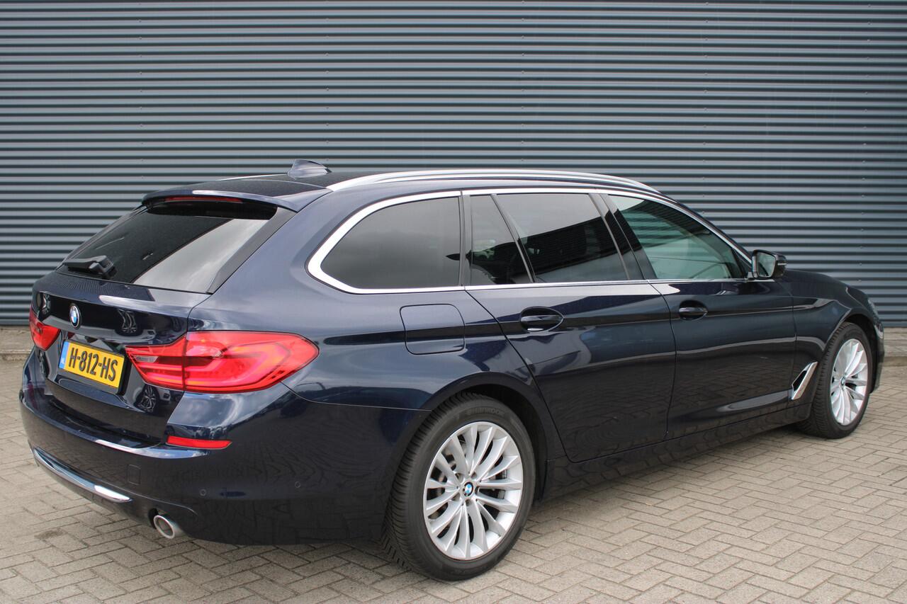 BMW 5-SERIE Touring 520i Luxuryline Full-Led Comfort-Zetels Dakota-Leer 360-Camera