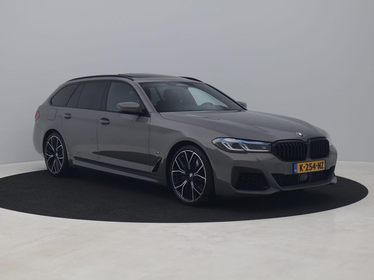 BMW 5-SERIE Touring 540i xDrive High Executive Edition | PANO | 360° | ADAPTIVE | HUD | LASER | H&K | MEMORY | STOELVENT. | STOEL- EN STUURVERW. | TREKHAAK