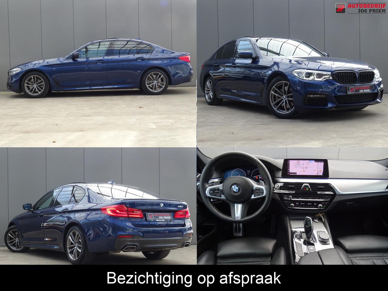 BMW 5-SERIE 520i High Executive * LEER * M-PAKKET * DEALER ONDERH. !!