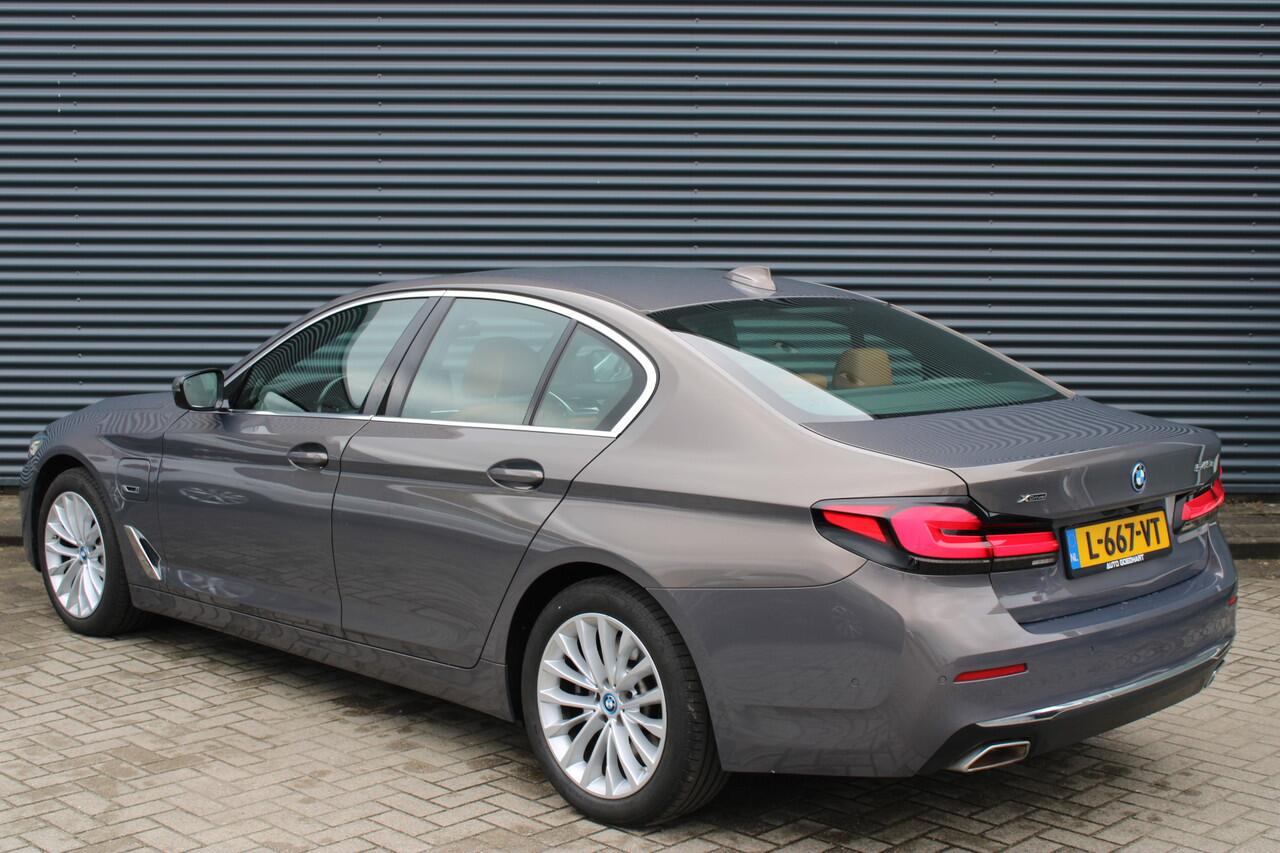 BMW 5-SERIE 545e xDrive Lurxury Adaptive-Cruise Laser Comfortzetels-Leder Head-Up Harman-Kardon Elektr.-Trekaak