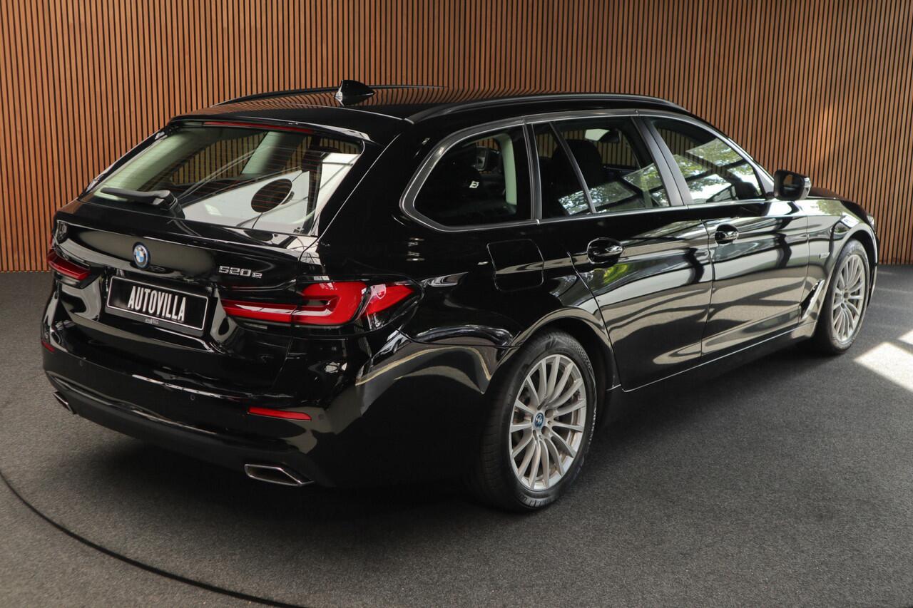 BMW 5-SERIE Touring 520e Navi Climate Elektr. achterklep PDC Virtual DAB Elektr. verstelbare stoelen Stoelverwarming Cruise LM velgen BTW auto