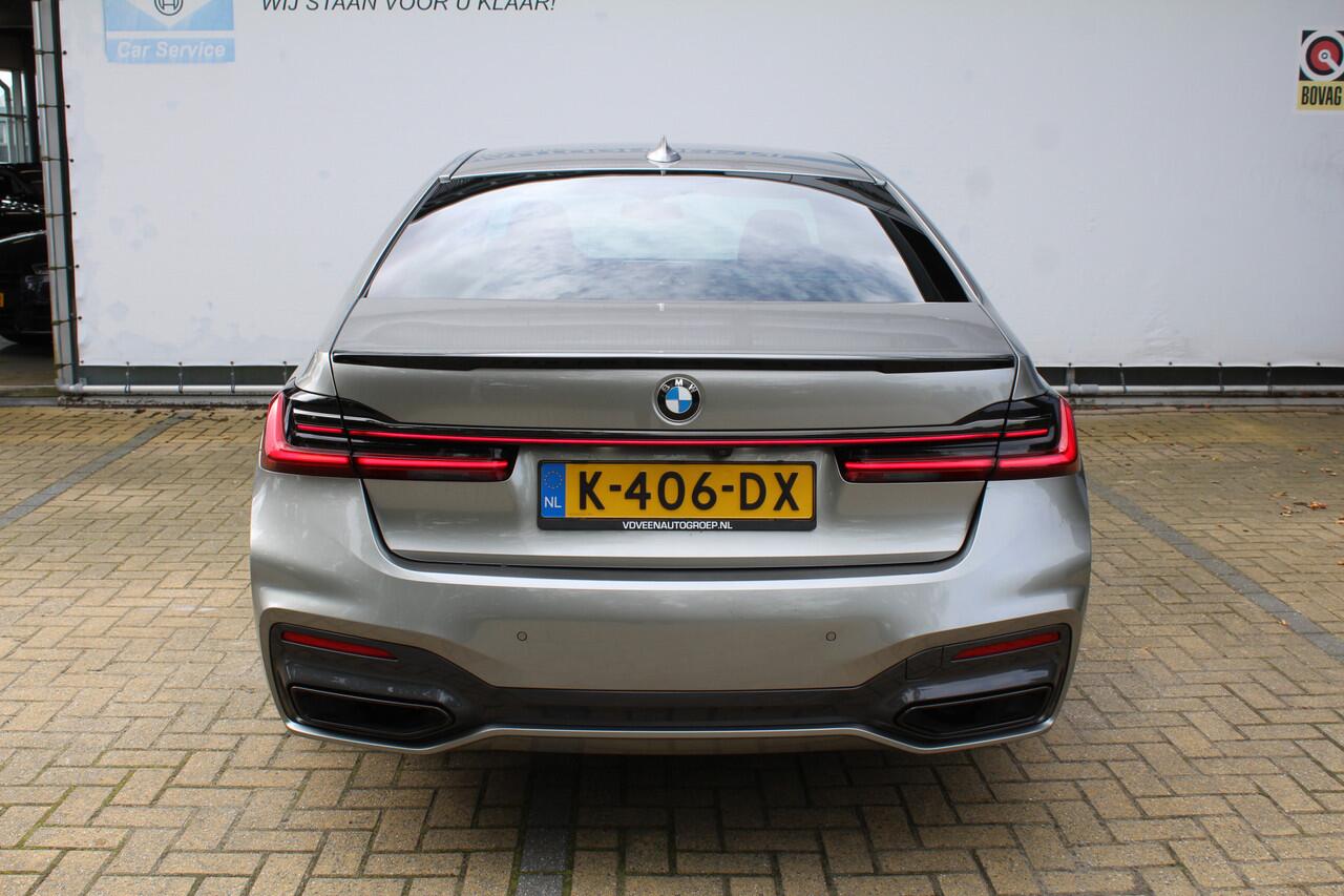 BMW 7-SERIE 745e High Executive M-sport | Incl. 12 maanden Garantie | Carbon core | Head-up Display | Stoelverwarming & ventilatie | Elektrisch verstelbare stoelen met memory | Adaptive cruise | Achteruitrijcamera | Harman/Kardon Audiosysteem | Keyless GO | Luchtveri