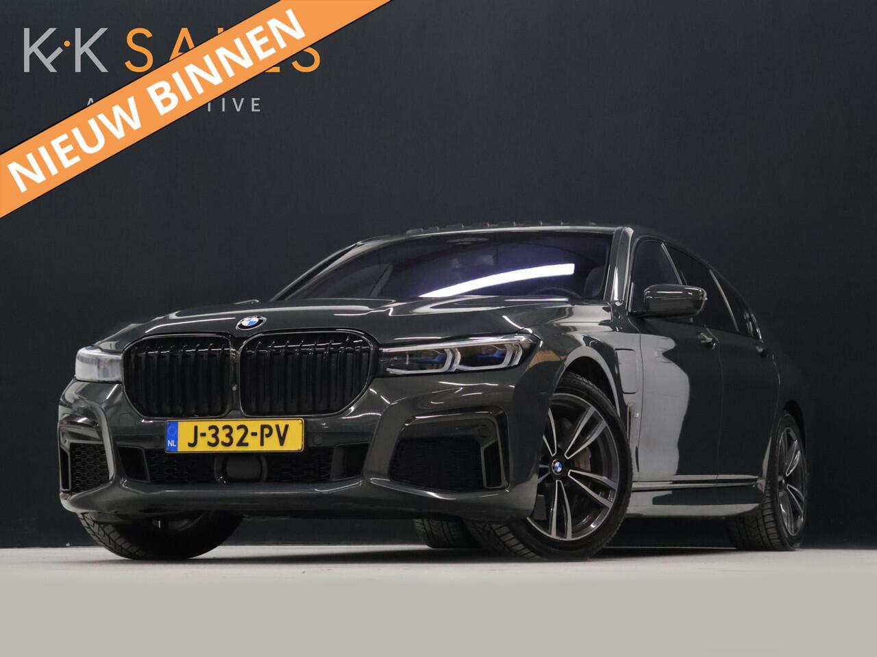 BMW 7-SERIE 745e High Executive M Sport [SCHUIFKANTELDAK, HARMAN/KARDON, APPLE CARPLAY, ANDROID, ELEKTRISCH VERSTELBARE STOELEN V+A, STOELMASSAGE V+A, LUCHTVERING, 360 CAMERA, HEAD-UP, STUURVERWARMING, STOELVERWARMING, NIEUWSTAAT]