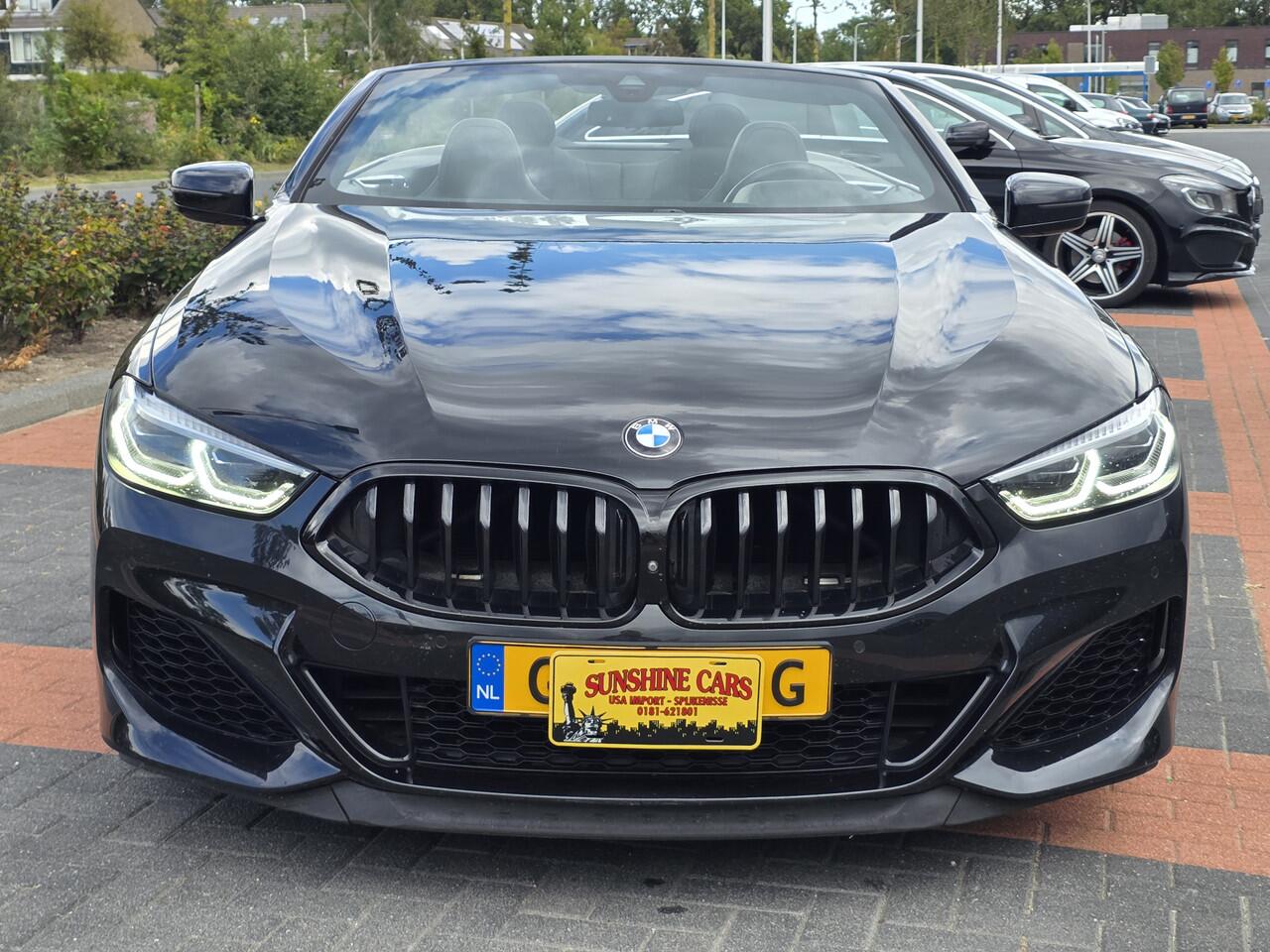 BMW 8-SERIE M850i XDRIVE HIGH EXECUTIVE CABRIO BLACK ON BLACK!! BTW AUTO!!