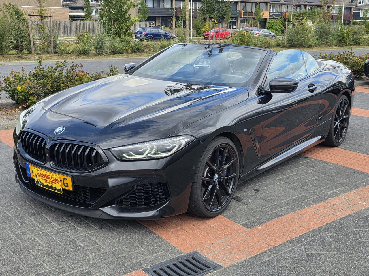 BMW 8-SERIE M850i XDRIVE HIGH EXECUTIVE CABRIO BLACK ON BLACK!! BTW AUTO!!
