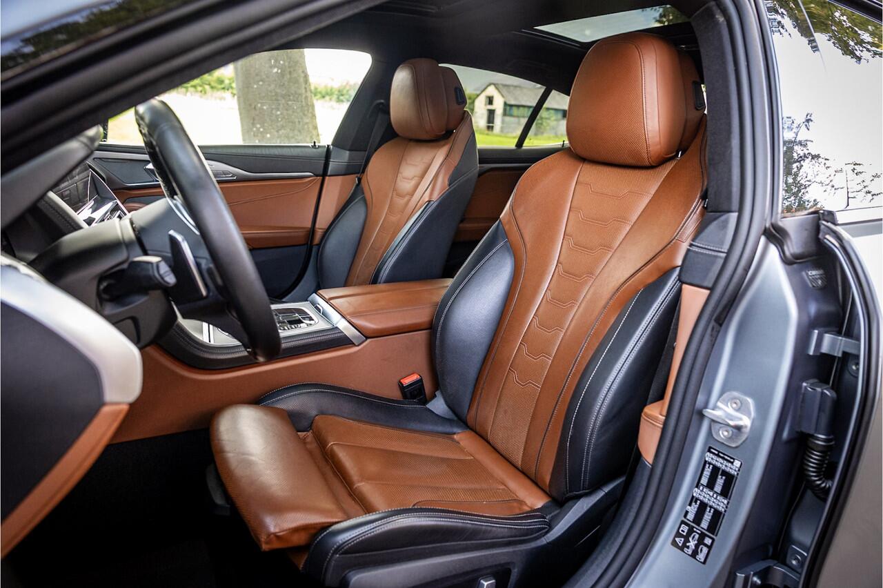 BMW 8-SERIE Gran Coupé 840i xDrive M Sport Frozen Grey Individual Achterasbesturing Soft Close Laser Panorama