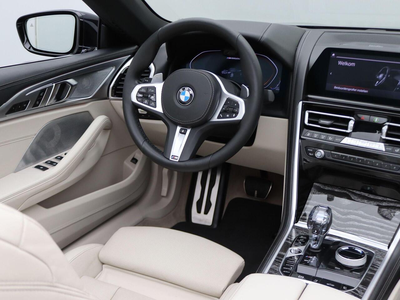 BMW 8-SERIE M850i xDrive High Executive | BMW Personal CoPilot Pack | Active Steering | Adaptief M Onderstel Professional | Driving Assistant Professional | Bowers & Wilkins | 20''