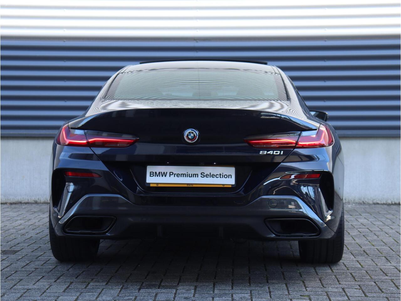 BMW 8-SERIE Gran Coupé 840i | High Executive | M Sportpakket Pro | Panodak | Driving Assistant Prof. | Active Steering | Harman Kardon | Soft Close | Head-Up | 20'' LMV