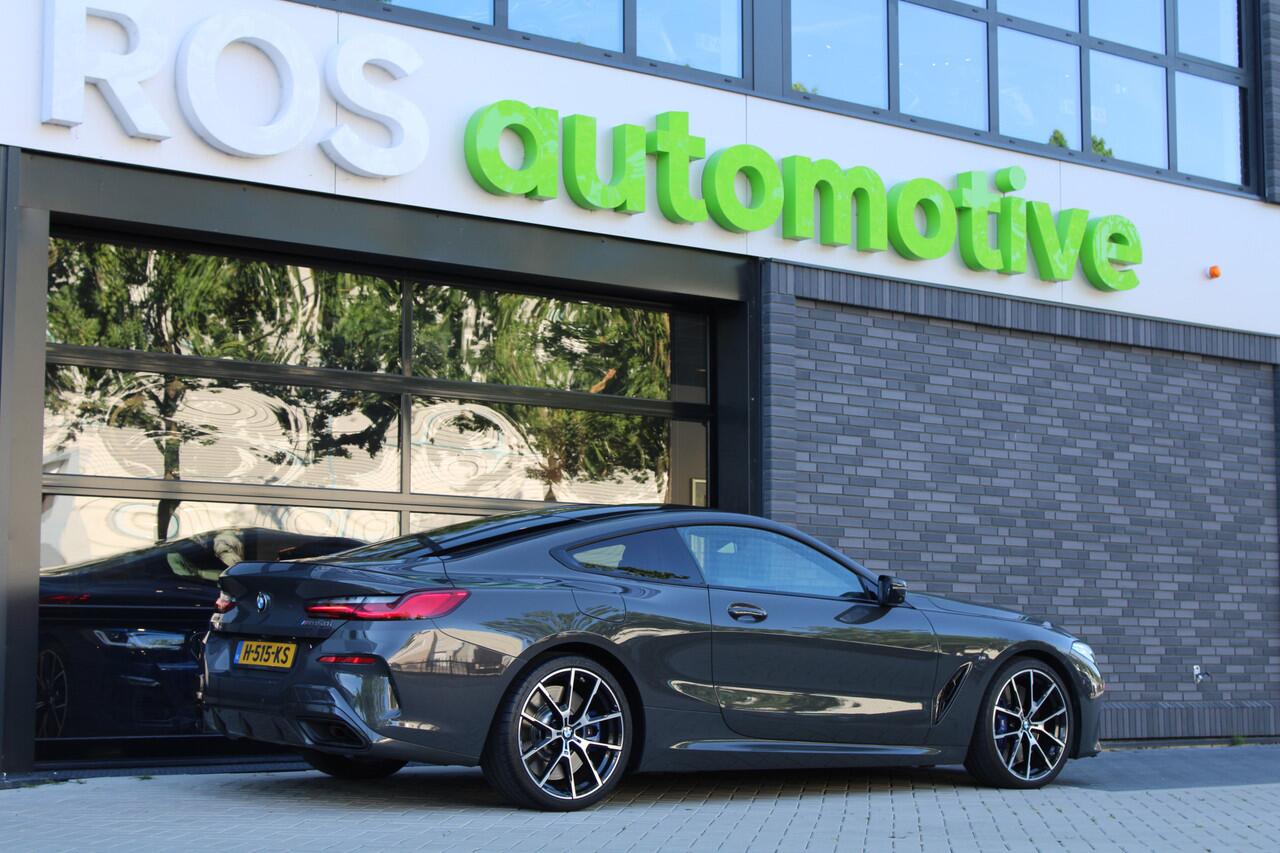 BMW 8-SERIE M850i xDrive High Executive | NAP | BTW | B&W | 4WIELSTURING | CARBON | SOFT-CLOSE | HUD | 360 | KEYLESS |