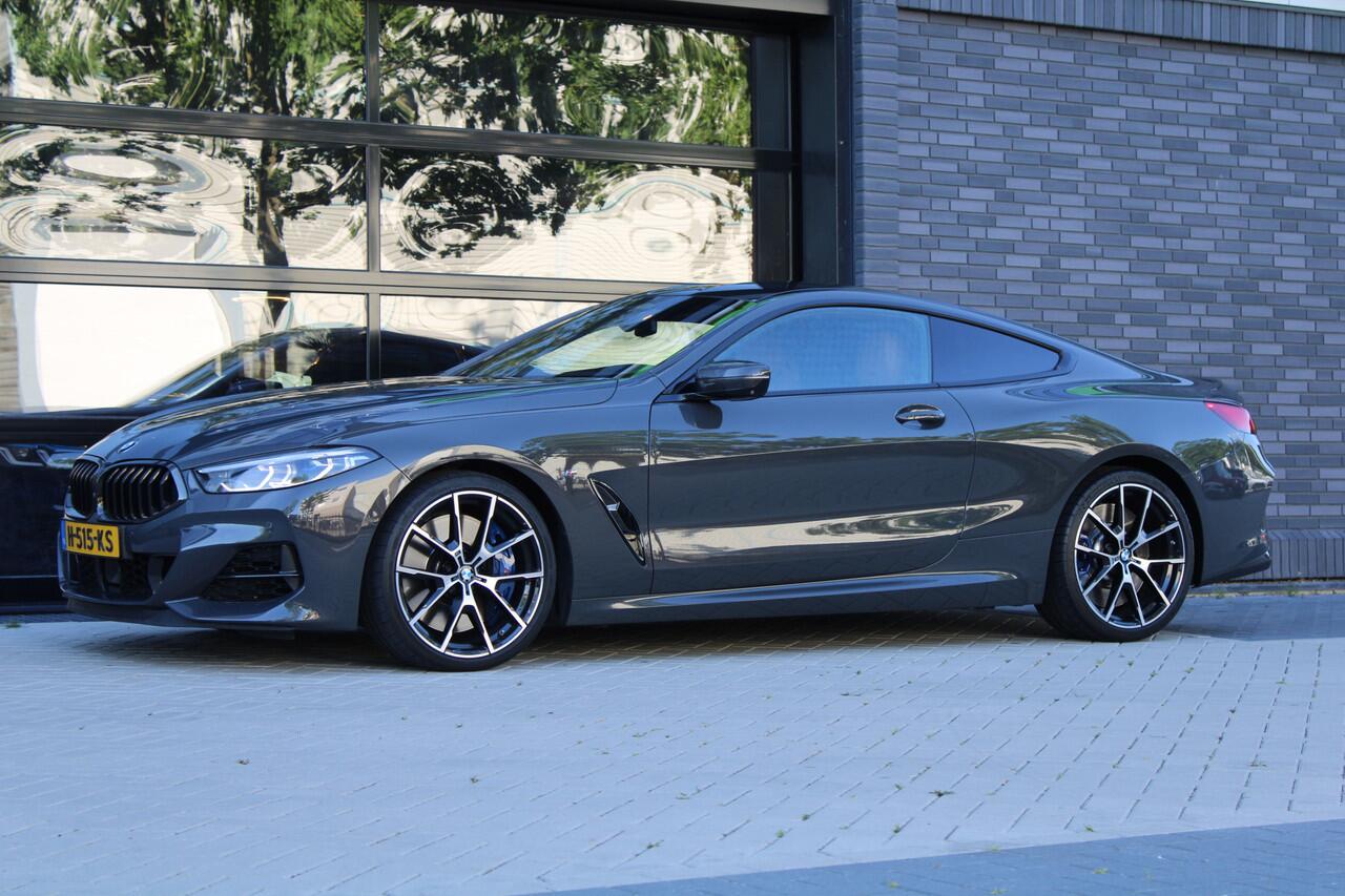 BMW 8-SERIE M850i xDrive High Executive | NAP | BTW | B&W | 4WIELSTURING | CARBON | SOFT-CLOSE | HUD | 360 | KEYLESS |